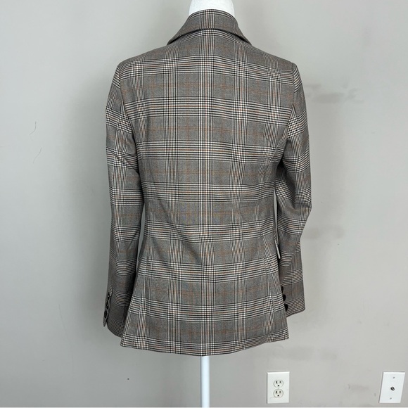 NWT A LOVES A PLAID DOUBLE BREASTED BLAZER SIZE MEDIUM - Picture 9 of 15